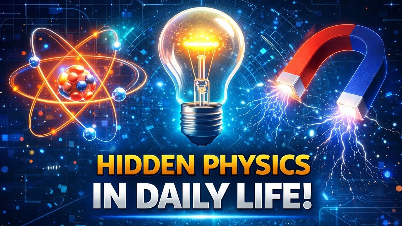 7 Physics Facts Hidden in Daily Life! (Mind-Blowing Science You Use Every Day) #facts 
