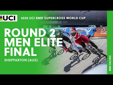 Велоспорт Round 2 — Men Elite Final | 2020 UCI BMX SX World Cup, Shepparton (AUS)