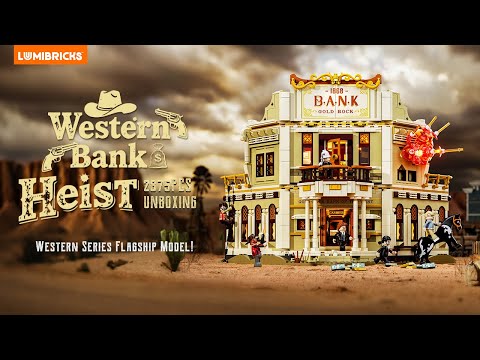 Lumibricks - 14013 Can You Crack the Western Bank Heist? Try Spotting All the Hidden Traps