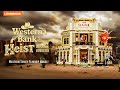Lumibricks Western Bank Heist mit LED