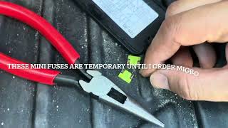 2014-2020 Acura MDX 12V ACC Accessory Socket Repair Fix Fuse Location Replacement 20 amp micro