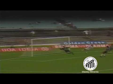 Botafogo 0 x 3 Santos - 23/03/1991 - Hat-trick de Paulinho McLaren