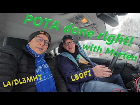 POTA done right with Morten LB0FI | HamRadio