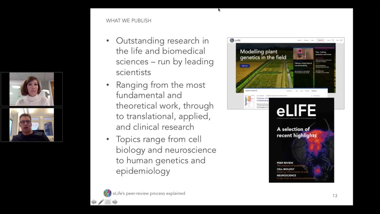eLife's peer review process explained