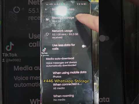 446 Whatsapp Storage . How to delete unwanted videos or photos. #whatsapp #storage #whatsappstorage
