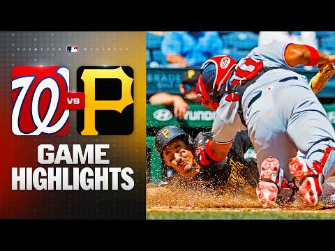 피츠버그 VS 워싱턴 7:8 MLB 스포츠하이라이트