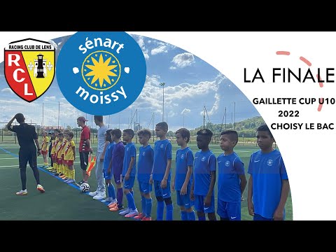 RC LENS VS SENART MOISSY LA FINAL,GAILLETTE CUP 2022 U10 , CHOISY LE BAC ,