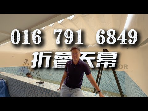 Specialist in Retractable Pergola Installation for Resorts & Pools | Retractable Pergola Skudai