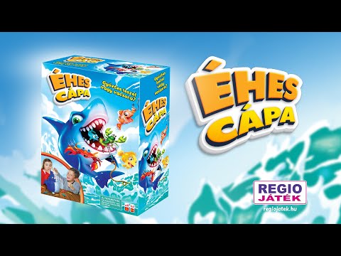 Éhes cápa társasjáték kép