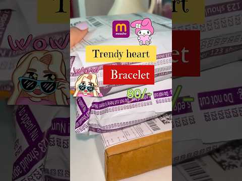 Meesho bracelet find under 80/- 🎀🖤 || #meesho #youtubeshorts #jewellery #bracelet #short