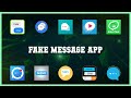 Must Have 10 Fake Message App Android Apps