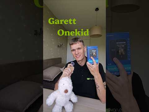 Garett OneKid Phone – saugus pirmasis išmanusis telefonas vaikams, mėlynos spalvos