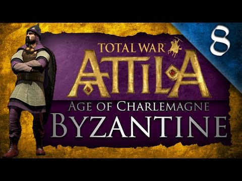 Total War: Attila - Age of Charlemagne - Theme of Sicily Campaign Ep. 8 - IRISH SLAUGHTER!