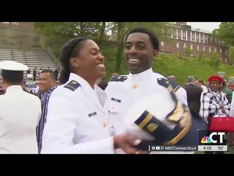 U.S. Coast Guard Academy Class of 2025 graduates