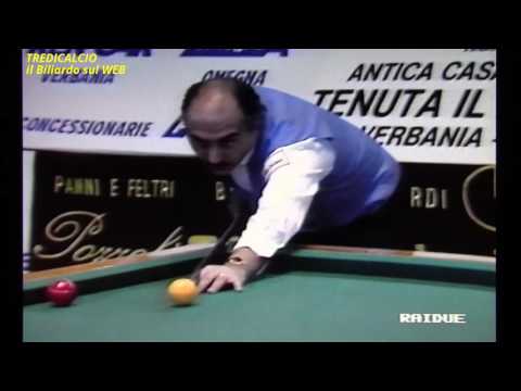 CIFALA' vs P. DIOMAJUTA - FINALE CAMPIONATO EUROPEO BILIARDO 1991 INTRA