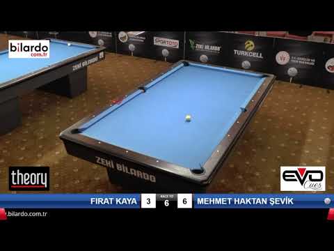 FIRAT KAYA & MEHMET HAKTAN ŞEVİK Bilardo Maçı - 