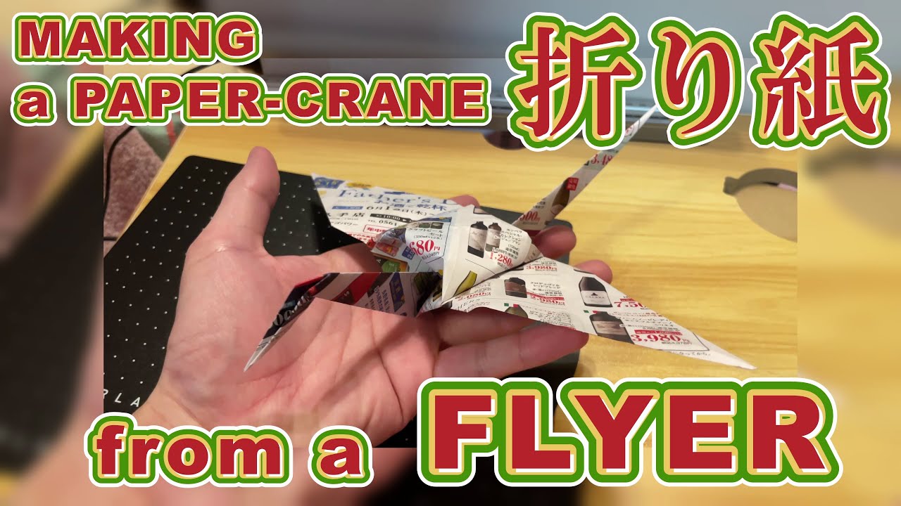 PAPER-FOLDING: MAKING AN ORIGAMI CRANE