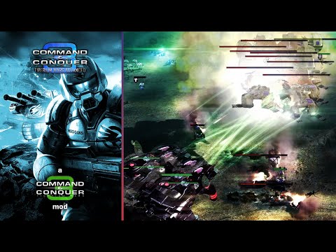 DOWN WITH GDI.. who made this INSANE AI💀 [Tiberium Wars Advanced Mod]