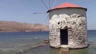 preview picture of video 'Windmill at Aghia Marina'