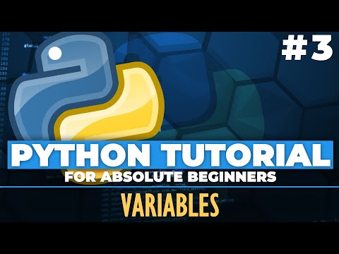 Python Tutorial For Absolute Beginners Variables Episode 3