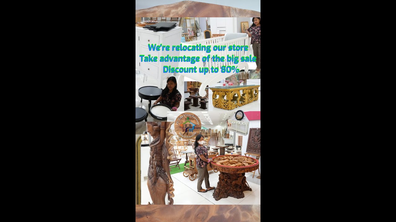 Watch Furniture on Sale due to Ongoing Store Relocation now Furniture on Sale due to Ongoing Store Relocation