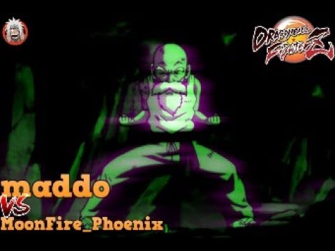 DBFZ maddo vs MoonFire_Phoenix - (Roshi, GokuGT, Yamcha) vs (Hit, Roshi, Yamcha)