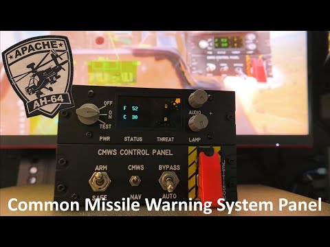 AH-64D-Apache CMWS Control Panel (for DCS World) by milkris - Thingiverse