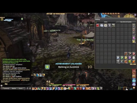 FF14 - Dragoon Leveling 52+ WARNING Main Story Spoilers