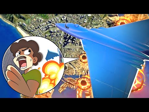 Can We Outrun The Biggest Plane In GTA 5?