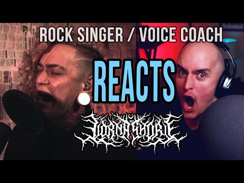 Rock Singer / Voice Coach REACTS to Lorna Shore #lornashore #thevocalblueprint #reacts