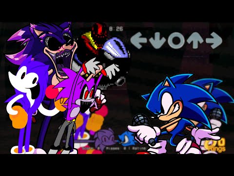 FNF: Triple Trouble with Sonic.EXE 2.5/3.0 characters