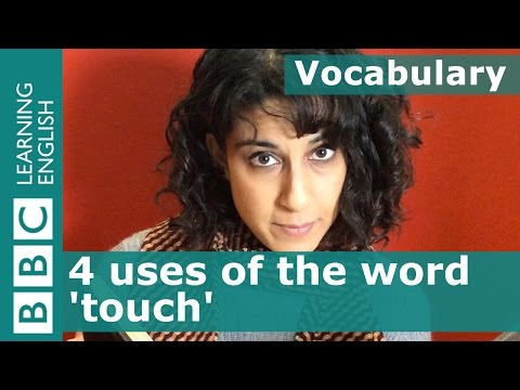 Vocabulary - four uses of 'touch' - King Midas and his golden touch part 1