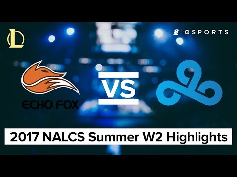 HIGHLIGHTS: Echo Fox vs Cloud9 (2017 NA LCS Summer)
