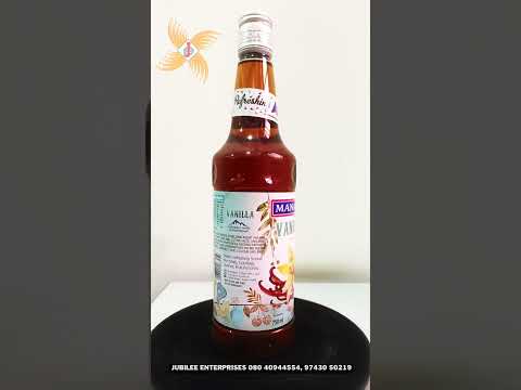 Manama Vanilla Syrup 750Ml