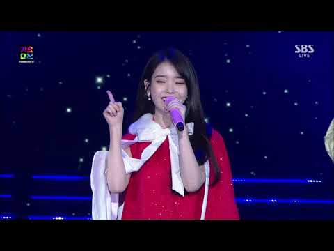 171225 SBS Gayo Daejun  IU  Dlwlrma  STARKPOP TOP