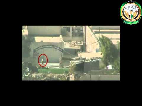 استهداف قناصي كتيبة شهداء الصالحية التابعة للواء الأول قوات النظام في الشركة الخماسية في حي القابون في مدينة دمشق