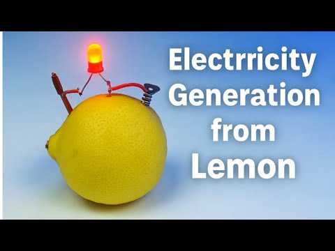 🍋 Generate Electricity from Lemon! | DIY Science Project | Easy School Model 2025
