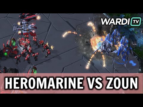 HeroMarine vs Zoun - Stay at HomeStory Cup #3 RO16! (TvP)