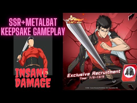 KEEPSAKE SHOWCASE: ULTRA ULTIMATE AWAKEN 2 SSR+ METAL BAT || One Punch Man The Strongest