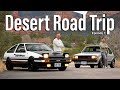 1 000 Miles Across The Desert In OUR Toyota AE86 And GTI Road To Enlightenment Ep 1