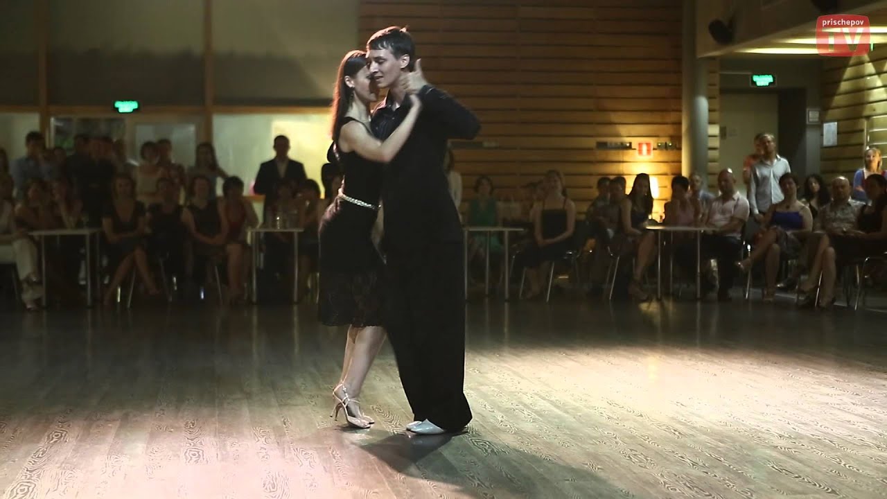 Vyacheslav Ivanov and Olga Leonova, 1, Moscow, Milonga "Me Gusta" Juan D'Arienzo, "La Punalada"