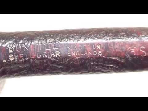 Dunhill Shell 1968 Group 3 Classic Billiard Style Smoking Pipe From PIPELIST.COM