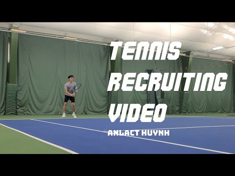 Anlact Huynh Unofficial Tennis Recruiting Video Class of 2024