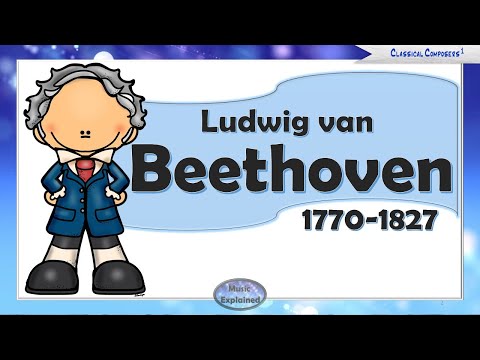 Ludwig van Beethoven for Children - listen and learn about Beethoven.