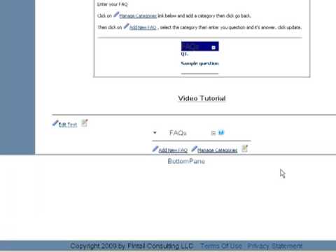 DNN FAQ's Module Lesson