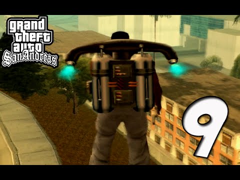 Grand Theft Auto - San Andreas Gameplay | Part 9 - YES!!! JETPACK CHEESE - DANCE OFF