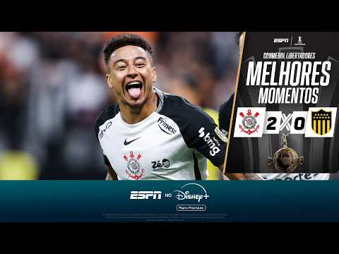 Gols e lances de Corinthians x Peñarol