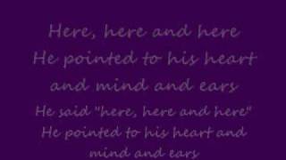 Here, Here, and Here by Meg and Dia w/ lyrics