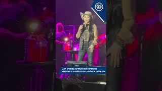 ¡Ana Gabriel cumplió! Usó sombrero vueltiao y diseño de Perla Dávila en Europa