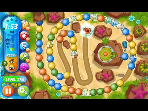 Marble Woka Woka Level 265 - NO BOOSTERS 🐢 | SKILLGAMING ✔️